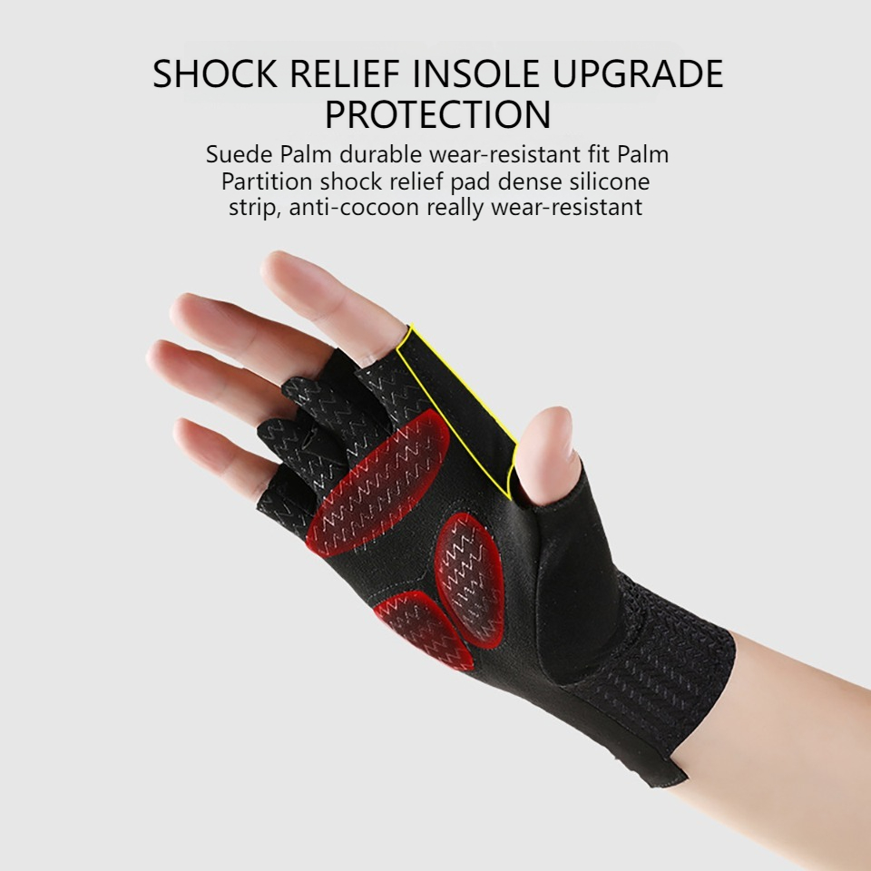 GOBYGO 1Pair Cycling Half Fing - Spearfishing Glove recension och pris
